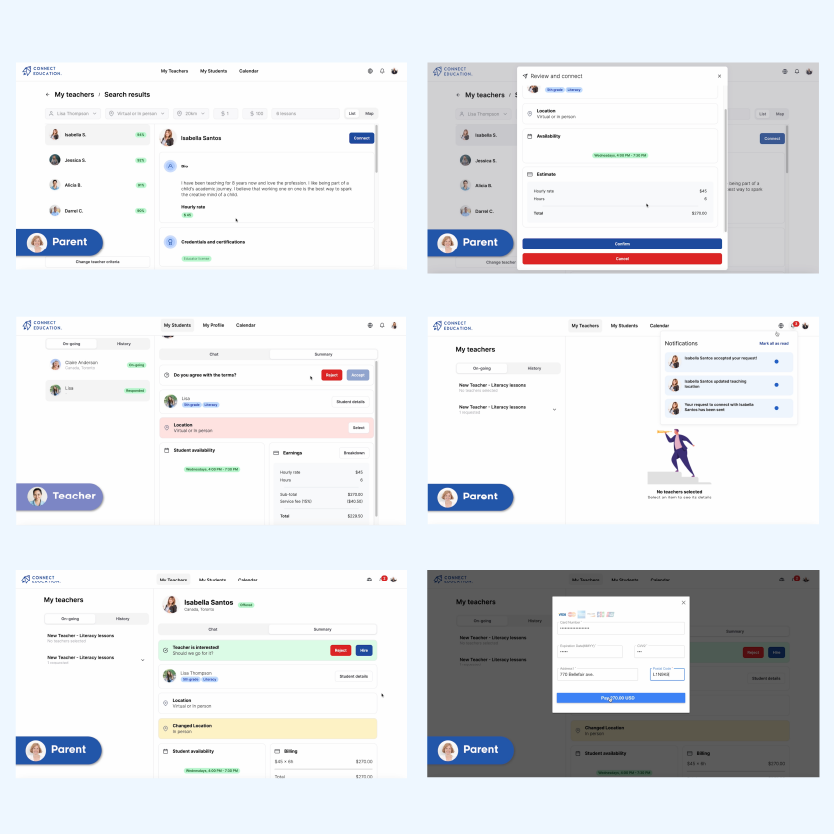 Design decision screen