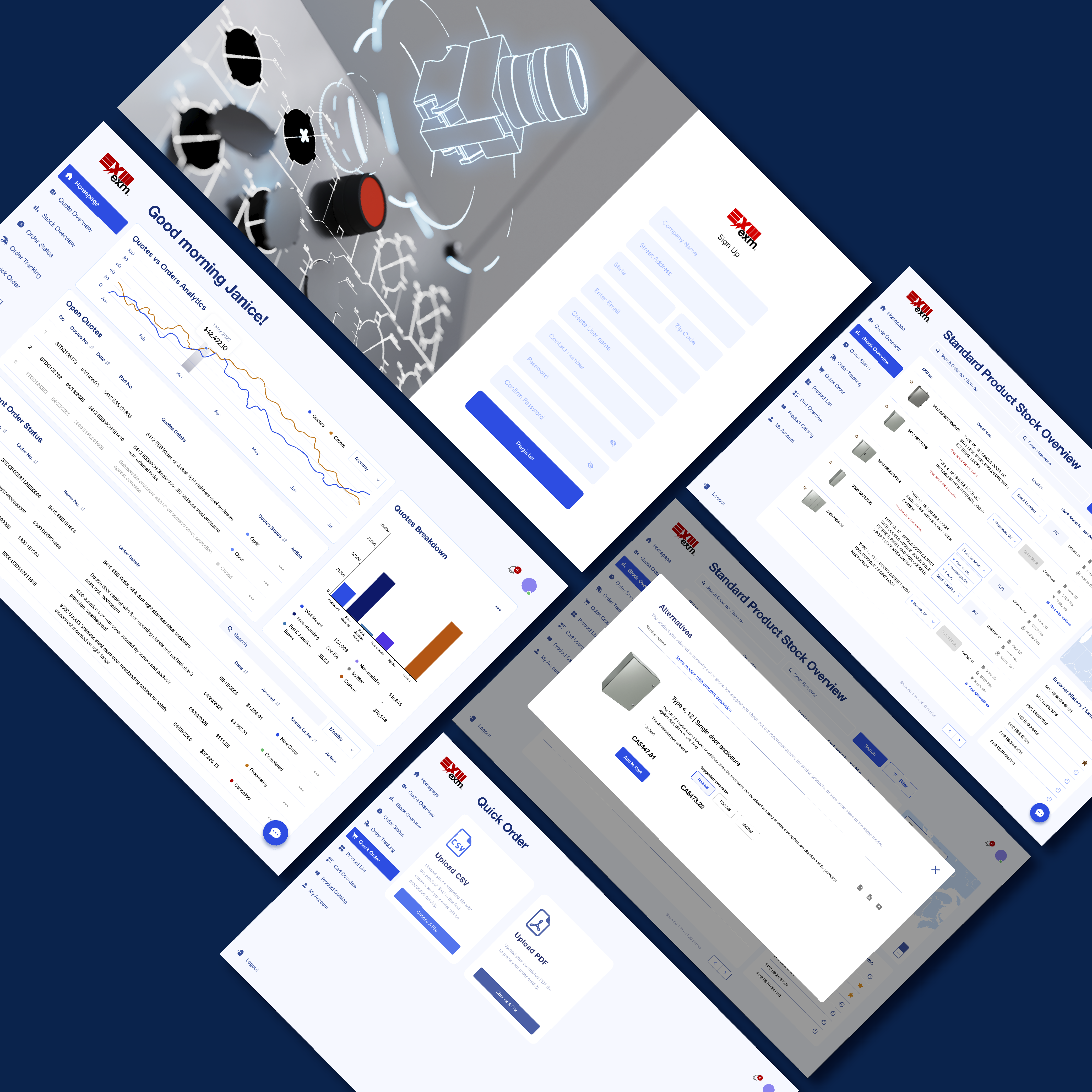 Dashboard anatomy annotated screenshot