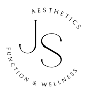 The logo for JS Aesthetics Function and Wellness
