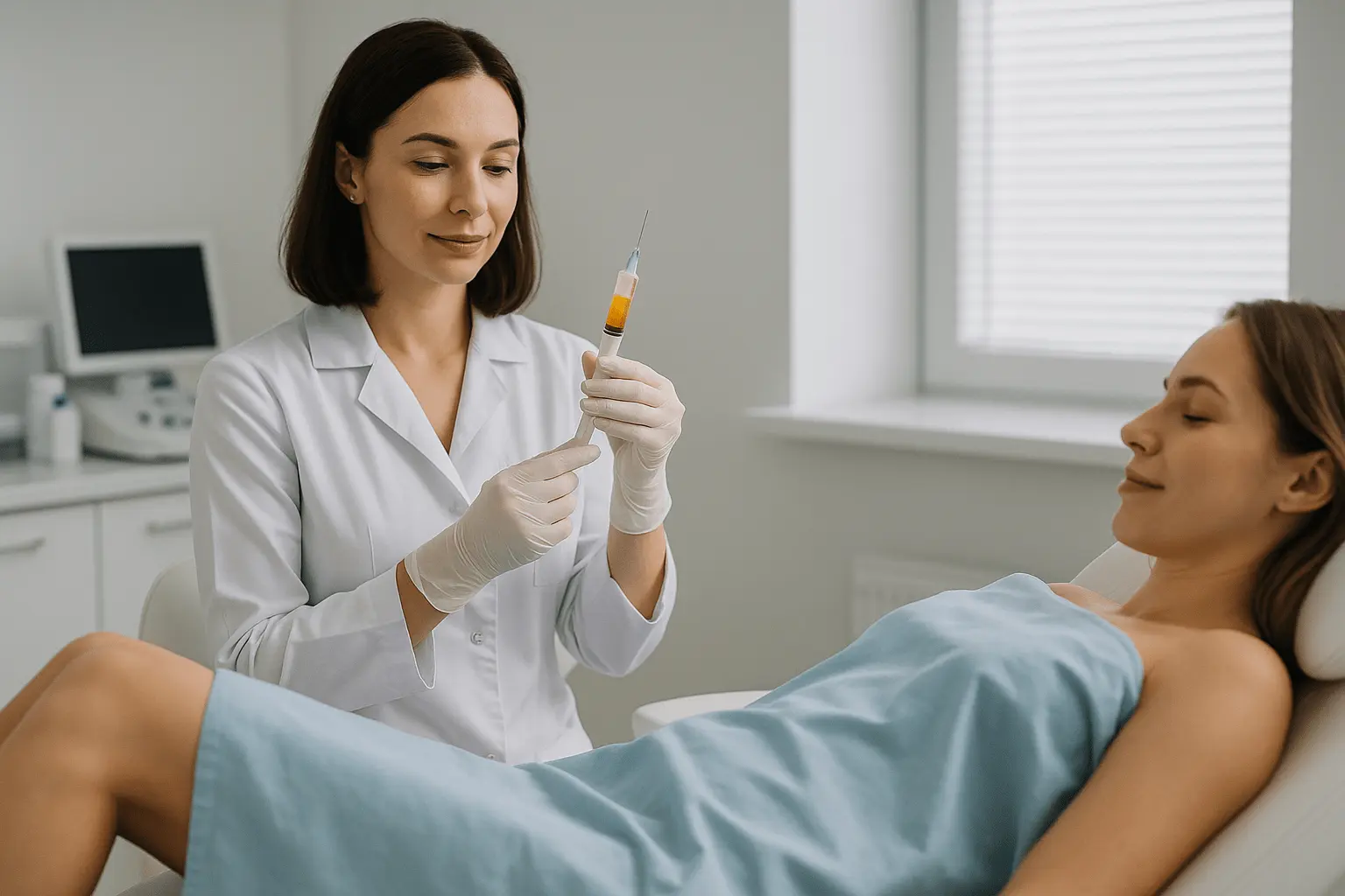 O-Shot w Novi Clinic Giżycko - zabieg z osoczem bogatopłytkowym dla poprawy doznań i rewitalizacji okolic intymnych.