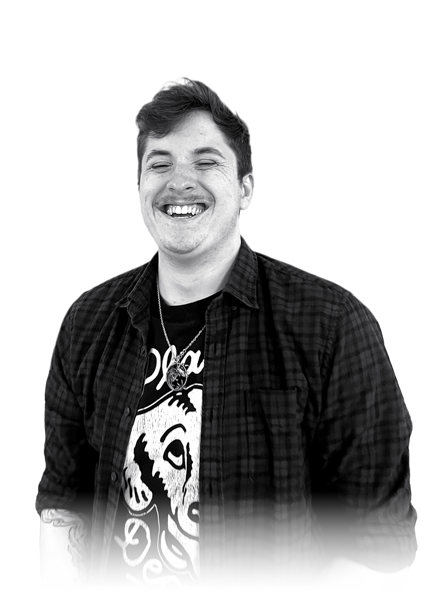 Charles Reister in casual clothes