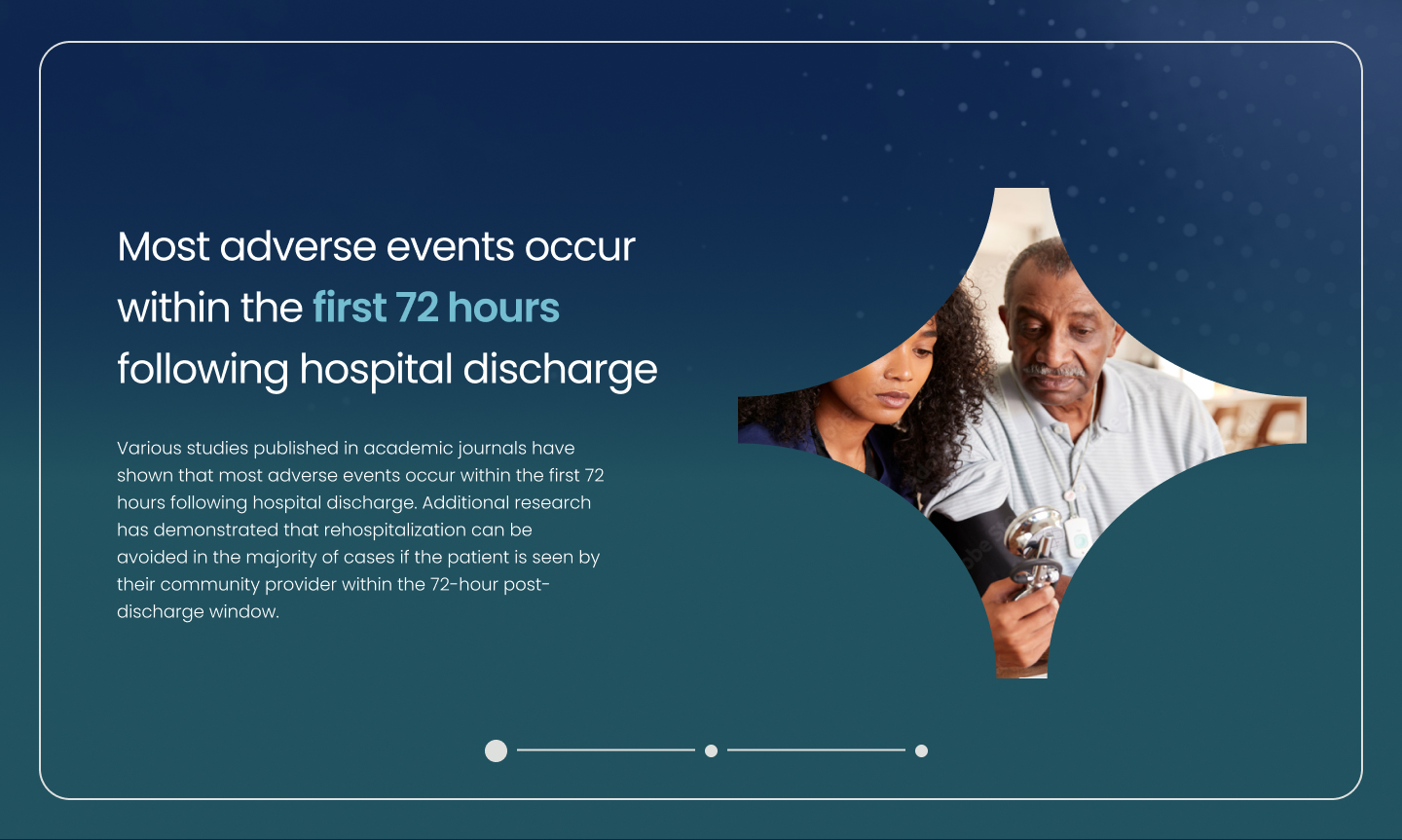 Page 1 of TCM problems slider detailing urgency of TCM tasks