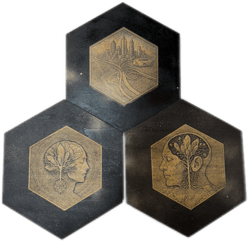 Neural Roots Triptych