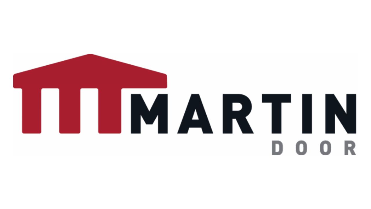 Martin Door garage door brand logo Salt Lake City Utah