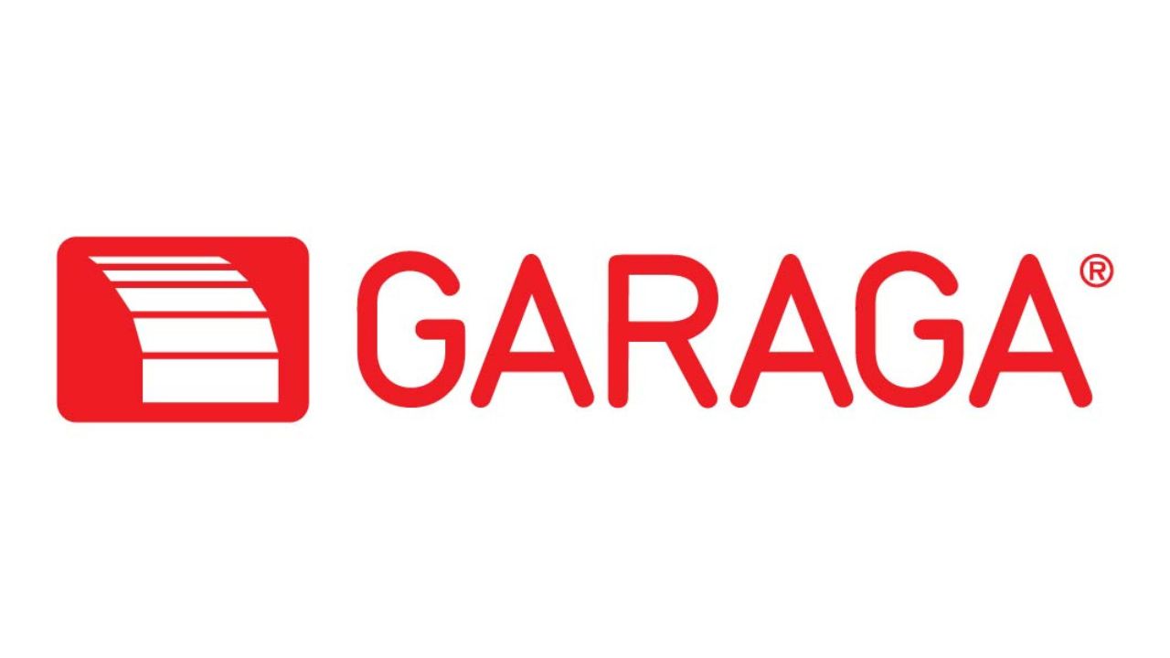 Garaga garage door brand logo
