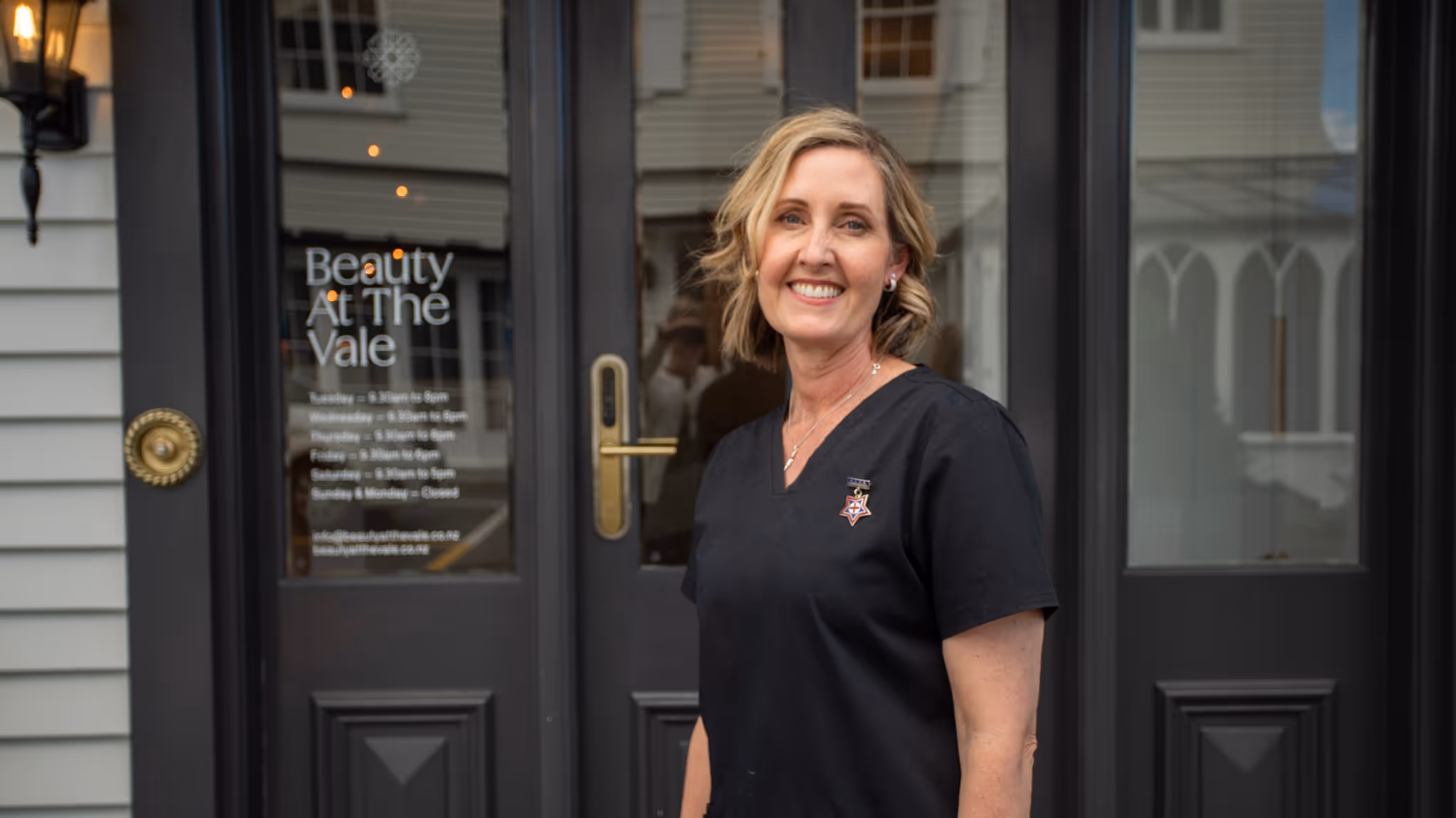 Andrea Harris, Appearance Medicine Expert, at The Vale in Merivale, Christchurch.