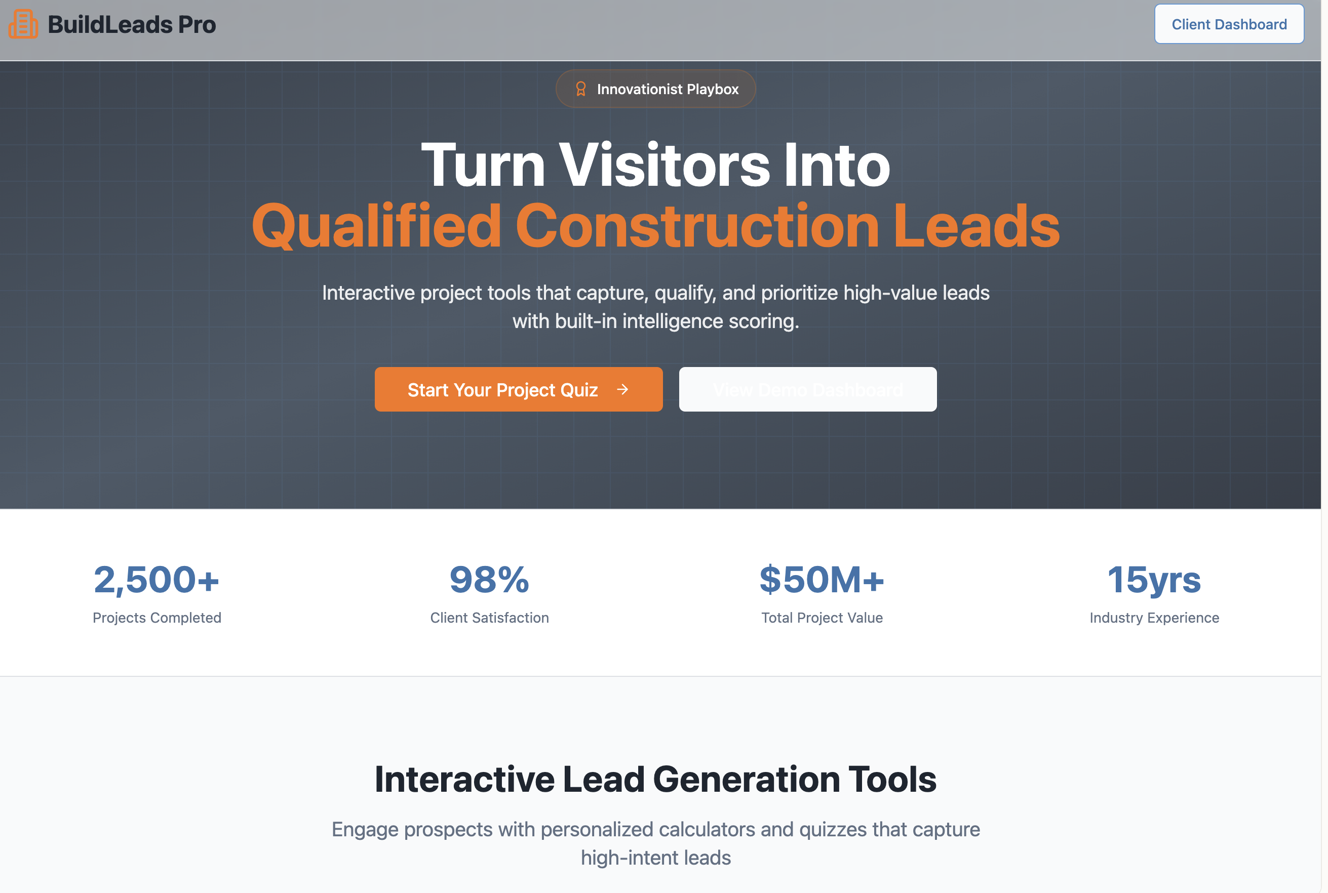 Innovationistplaybox marketing systems as a service