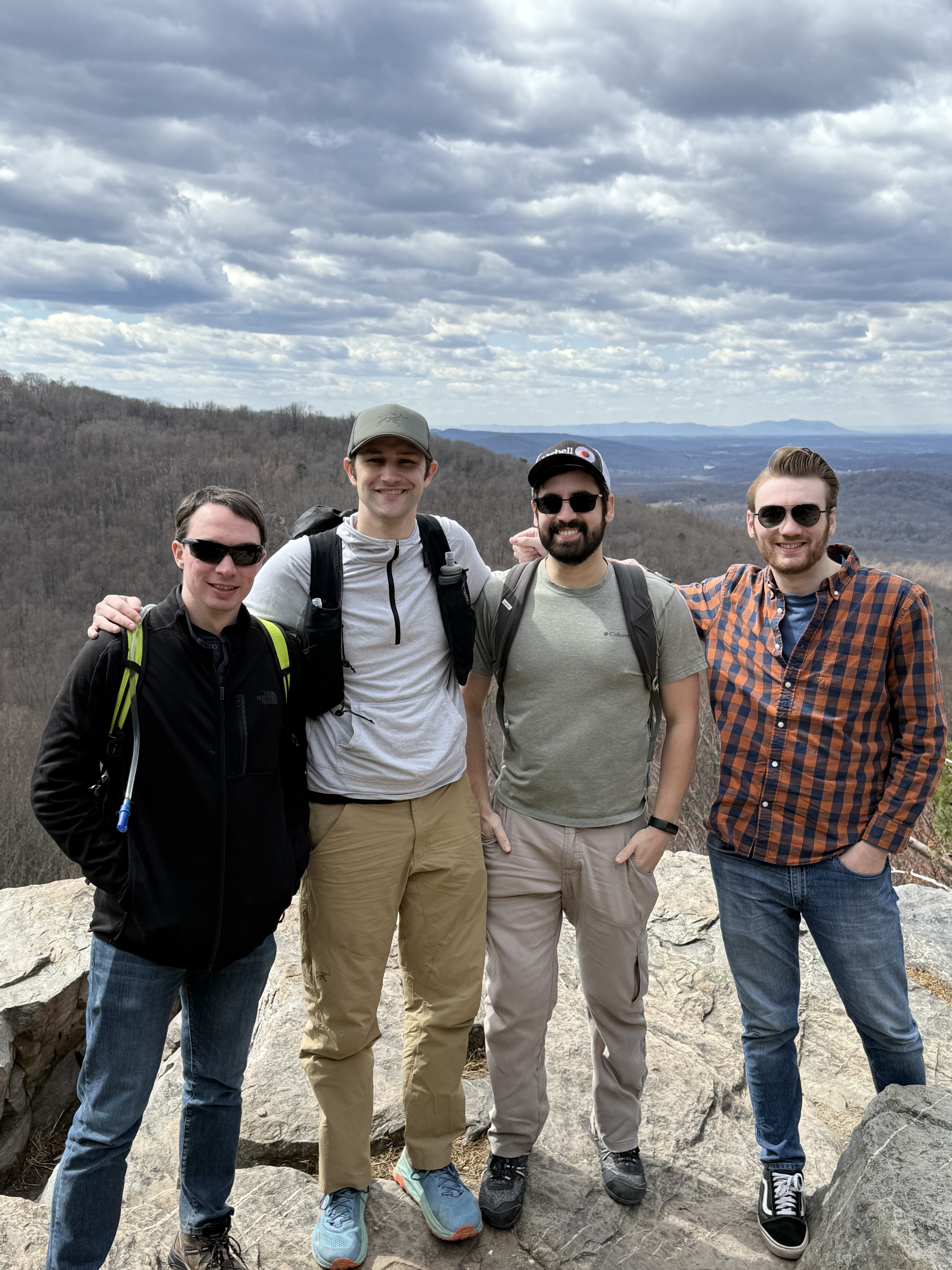 Choros members on a hiking trip