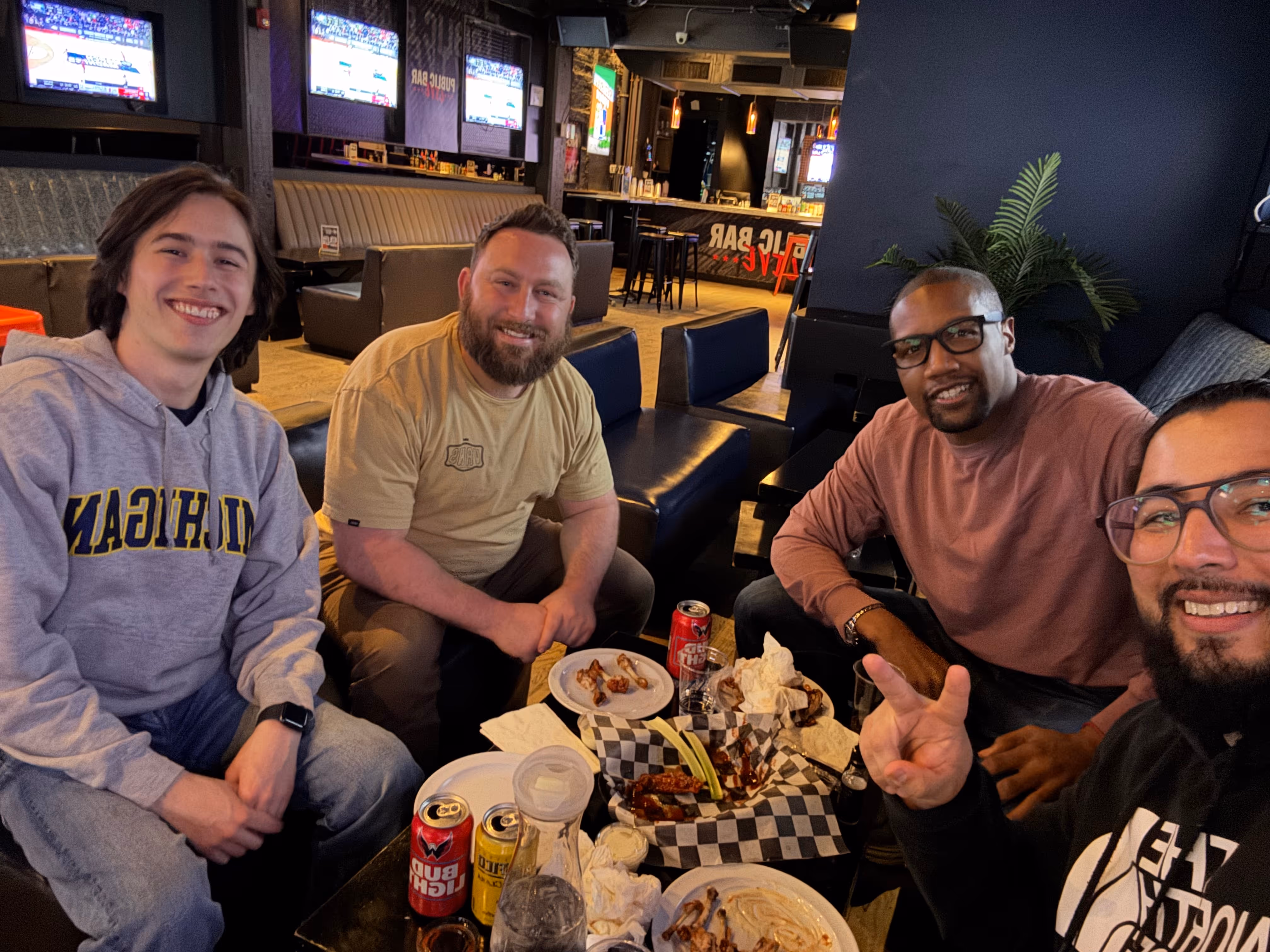 Group hangout with Choros members in Washington DC