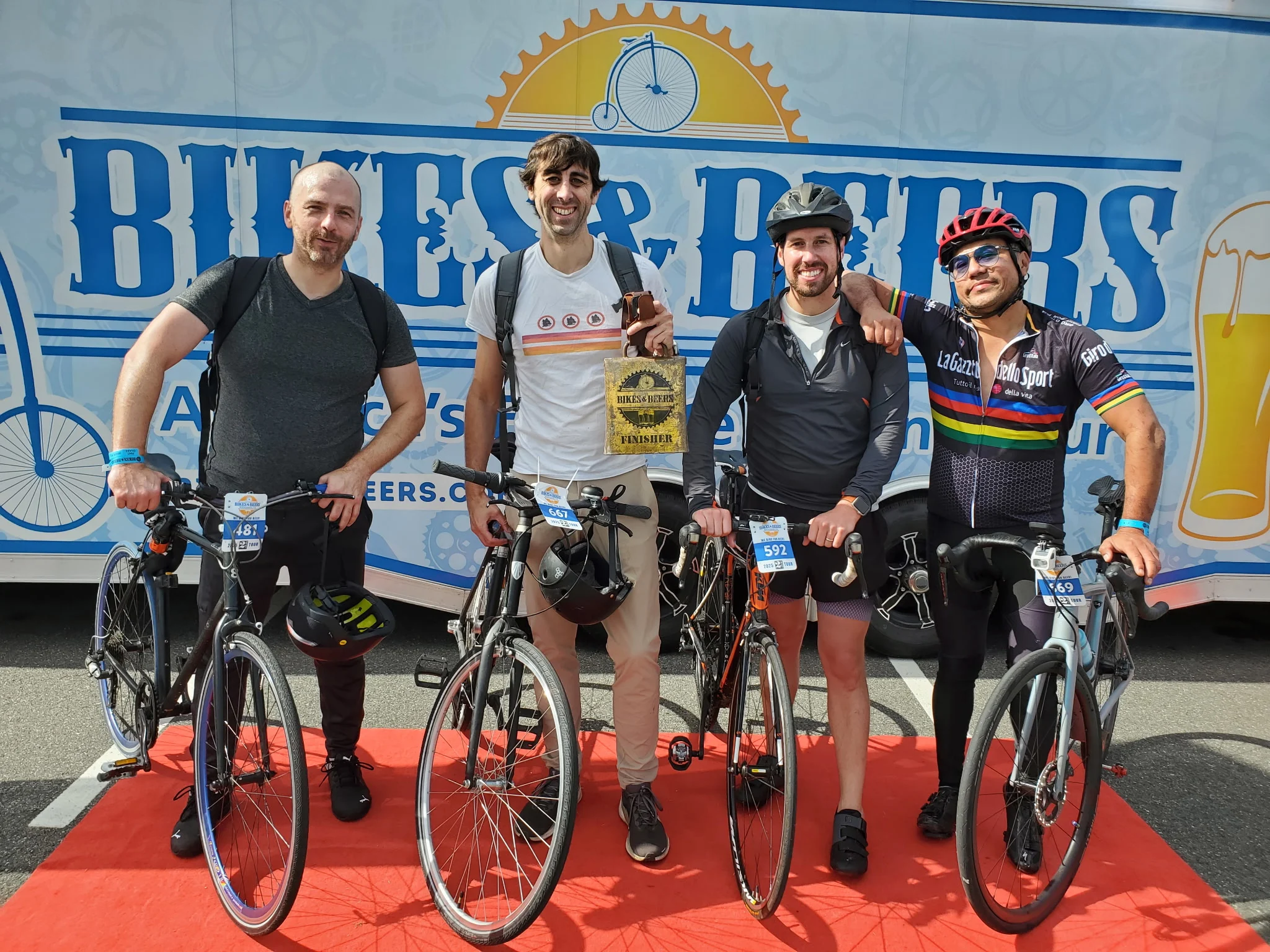 Choros members cycling