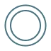 Icon showing two concentric blue rings representing hormonal health.