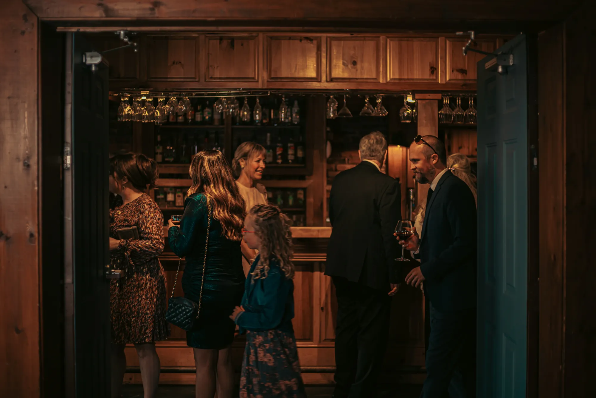 Bar at a Crestwood event