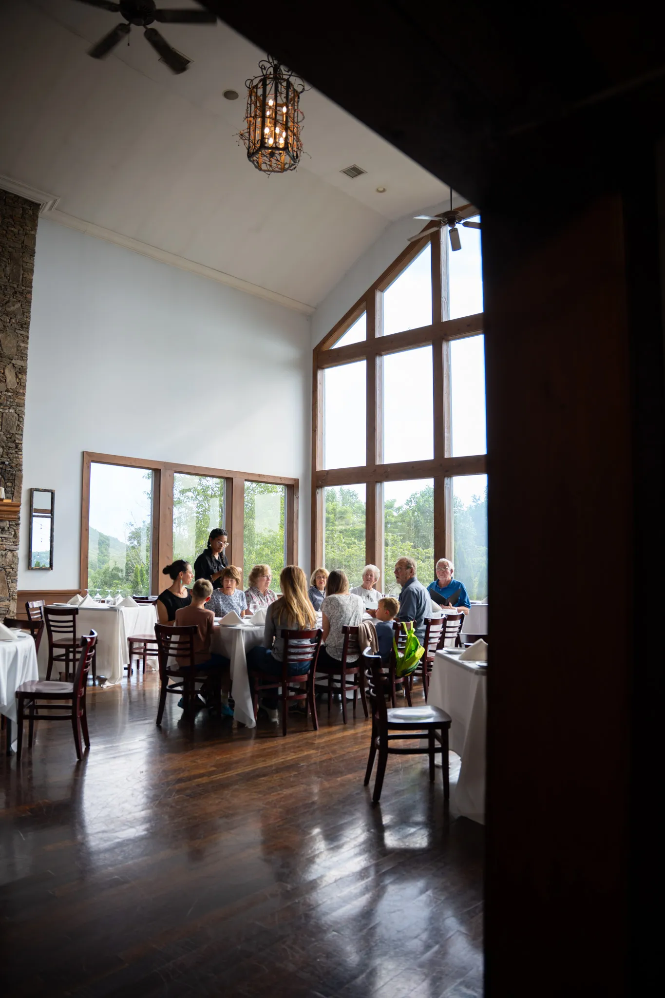 dinner service in blowing rock