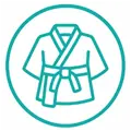 A Karate icon of a Martial Arts Gi