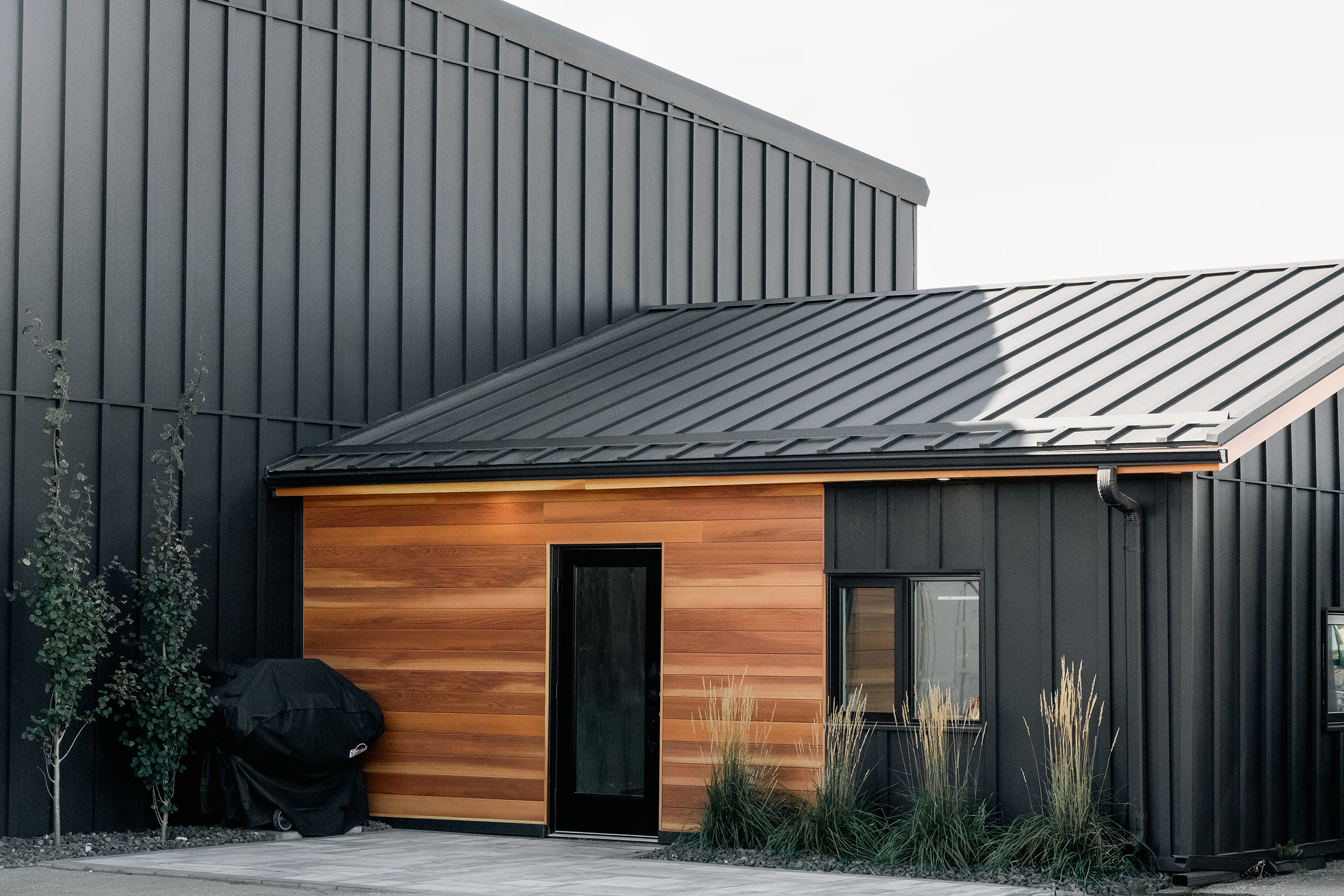 metal board and batten siding