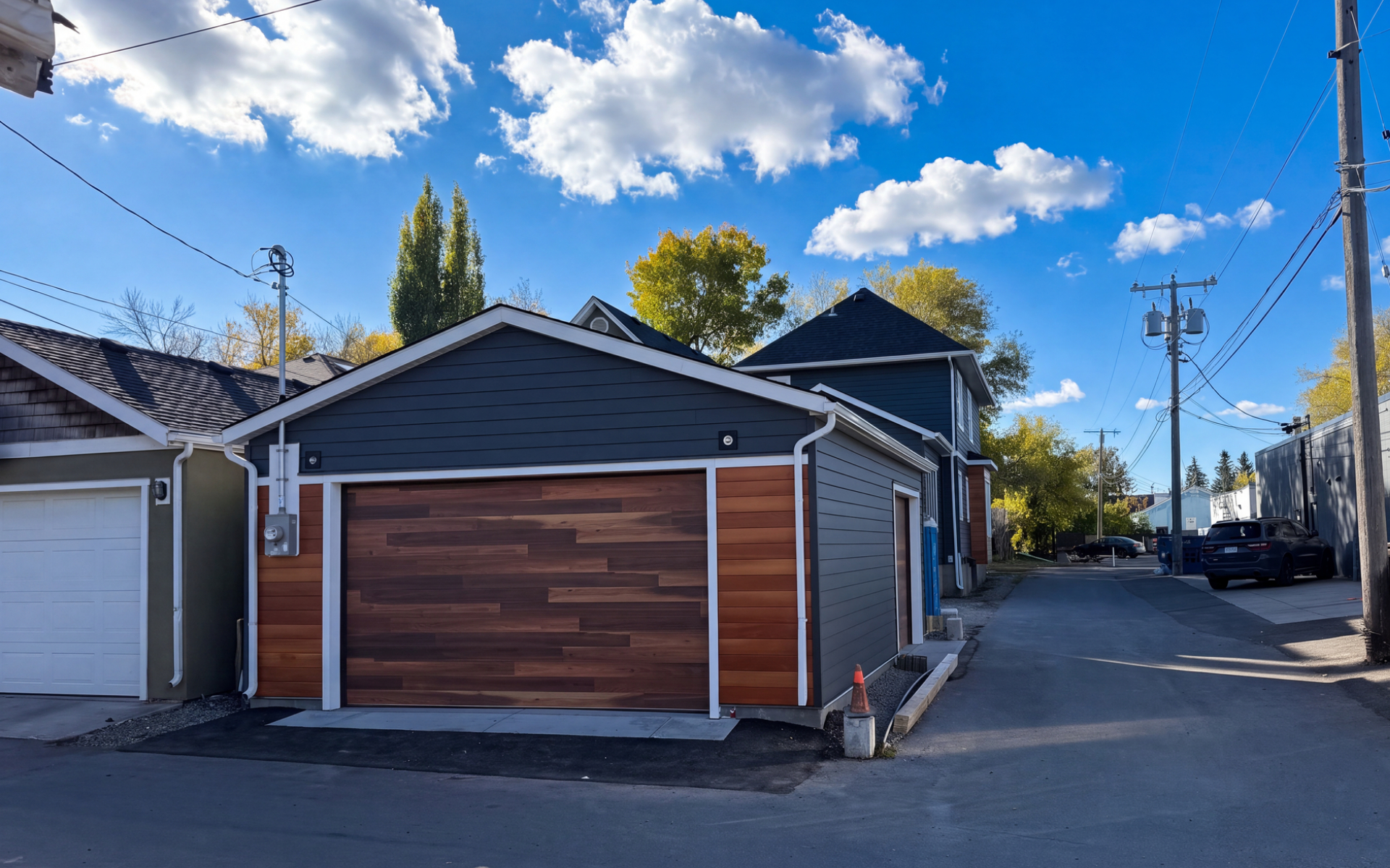 metal siding garage