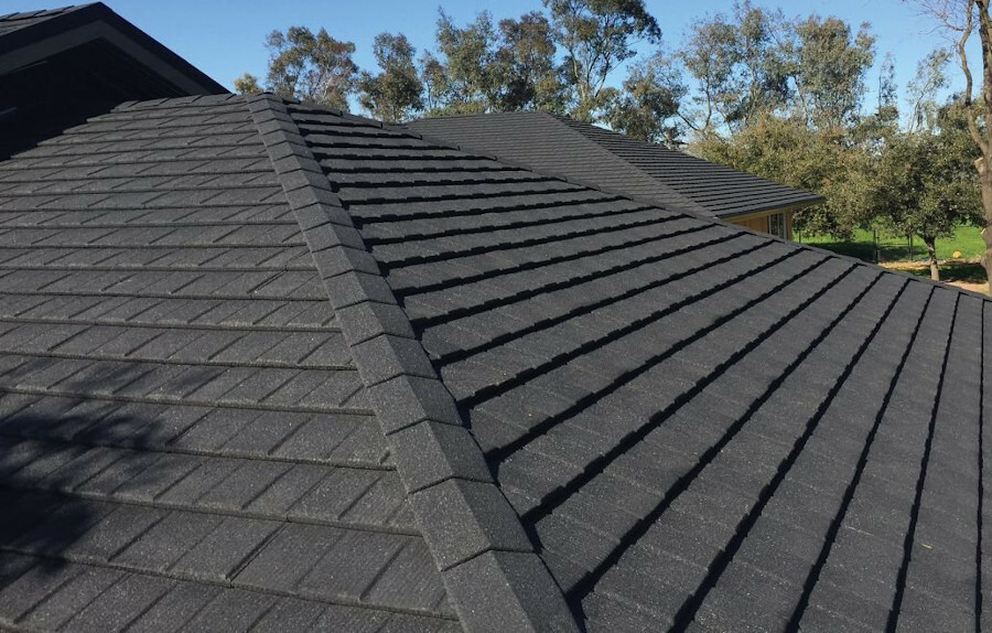 stone-coaated metal roofing calgary