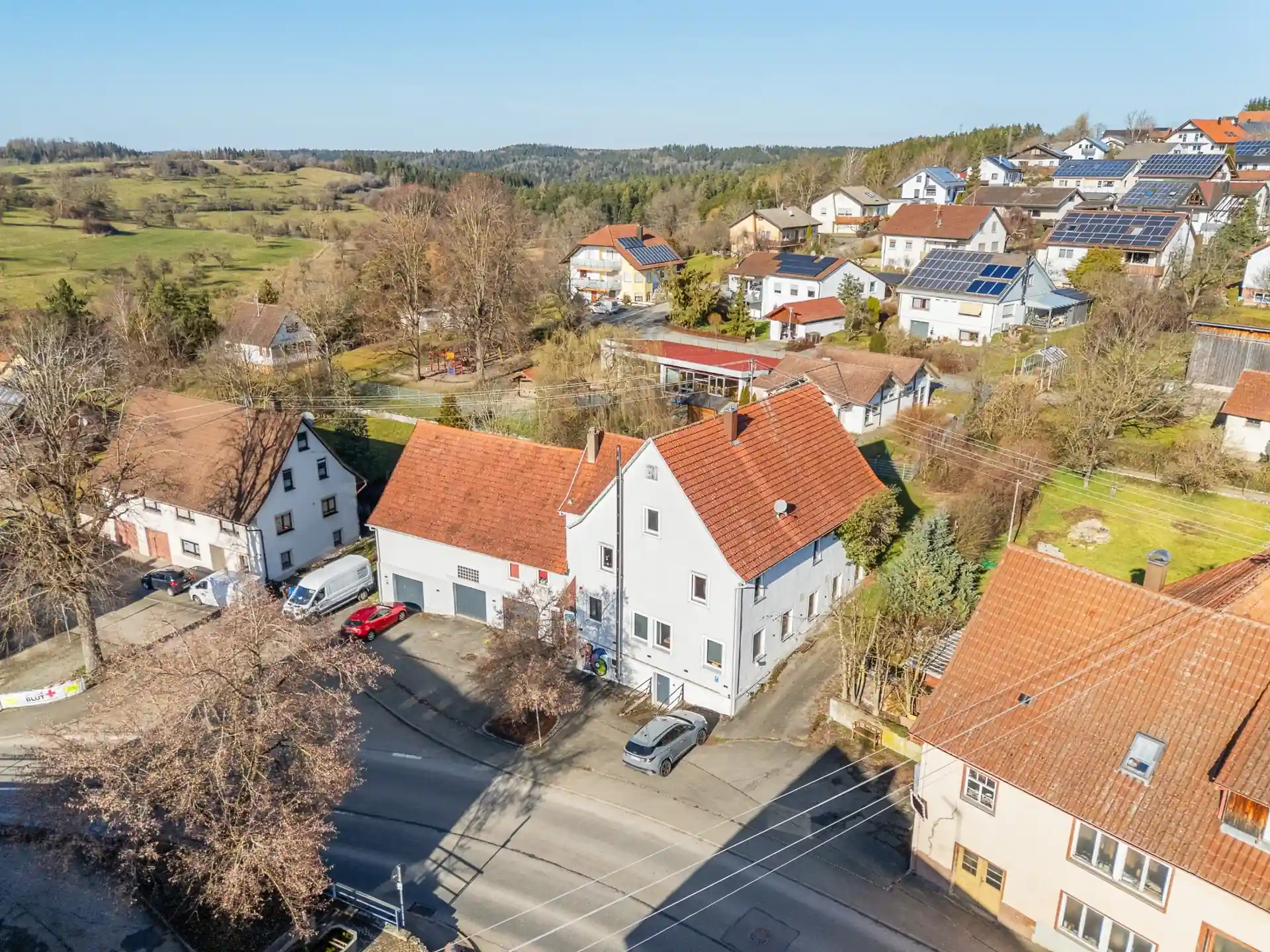 Außenansicht des Ferienhaus Die 16 in Rosenfeld auf der Schwäbischen Alb