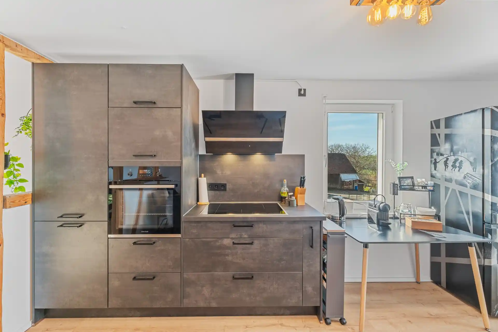 Moderne Küche im Ferienhaus Die 16 Rosenfeld