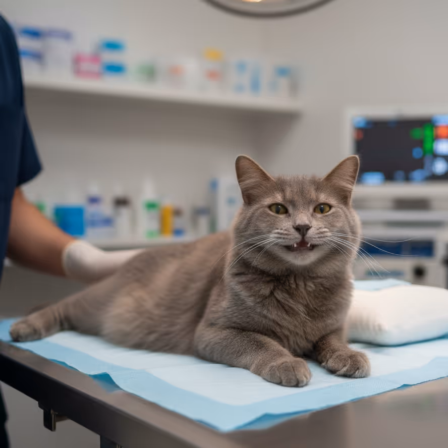 a cat is getting desexed in Surrey Hills NSW 