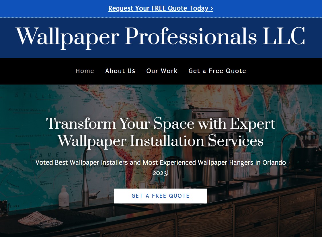 Wallpaper Professionals LLC Website