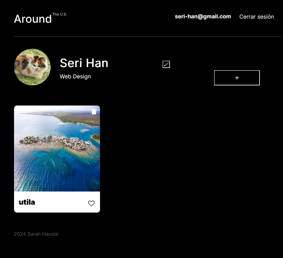 Interface of the App