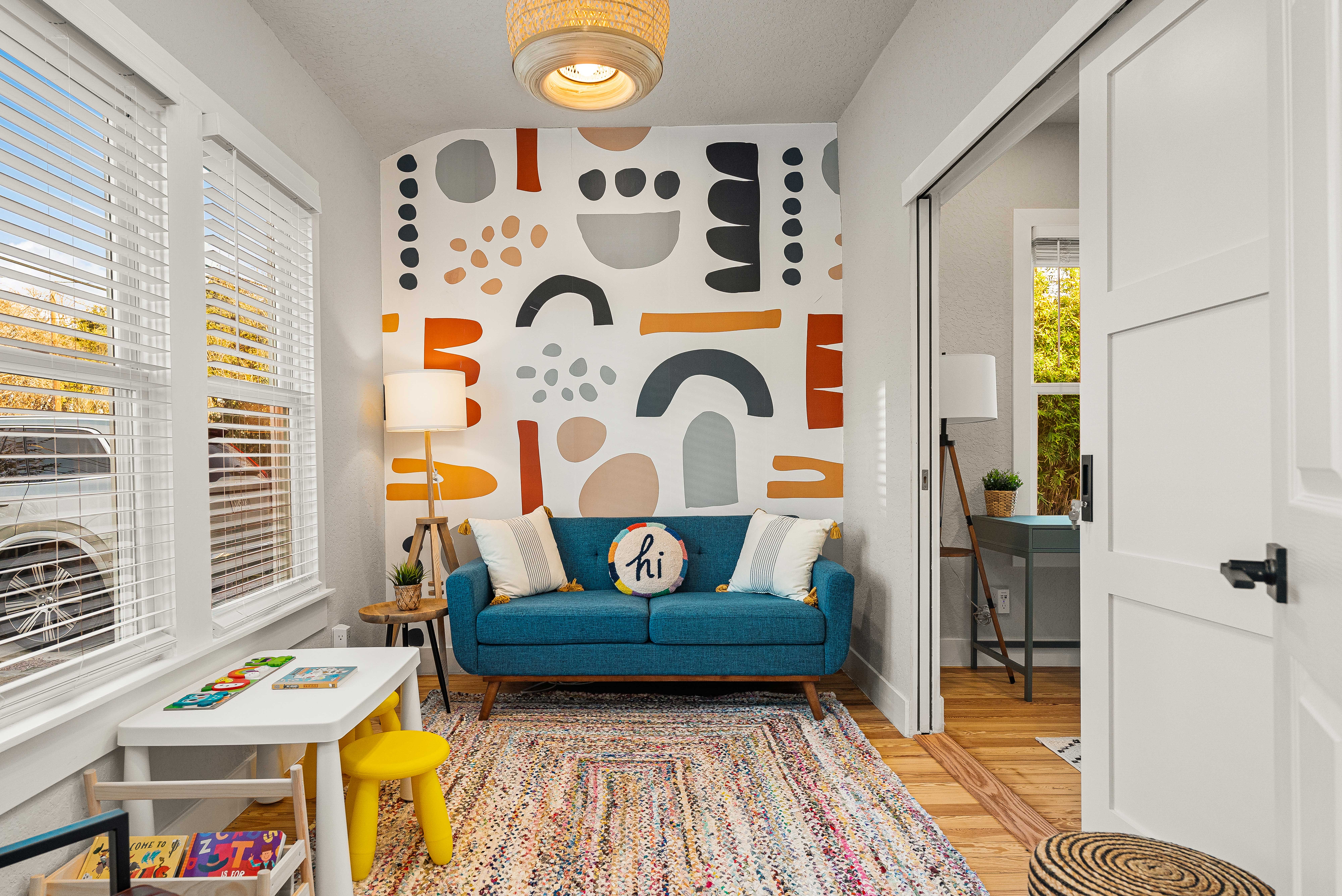 Interior design of 752 E Myrtle vacation rental featuring modern finishes and open layout.