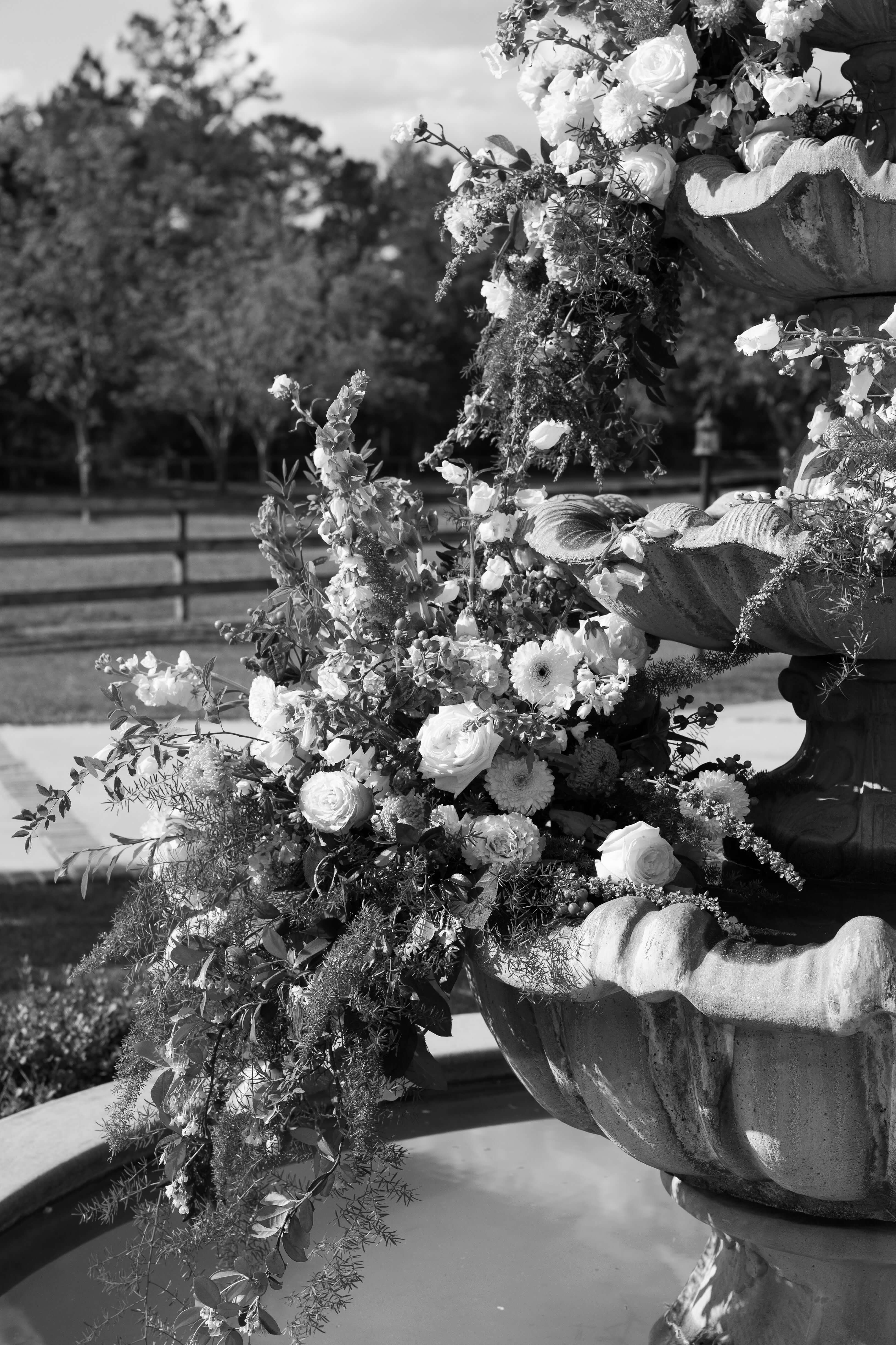 North Georgia farm wedding venue couple standing in farm pasture