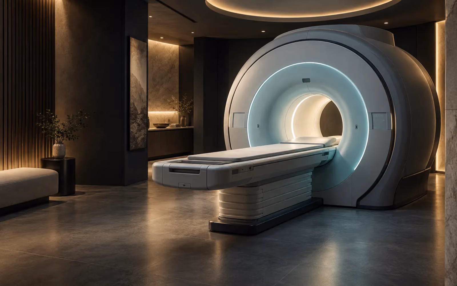 Illustrative MRI imaging environment, not an EverVita facility photograph.