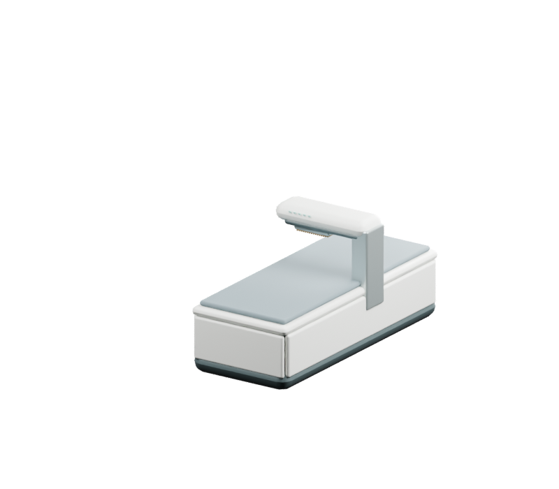 Illustrative DXA scanner exterior