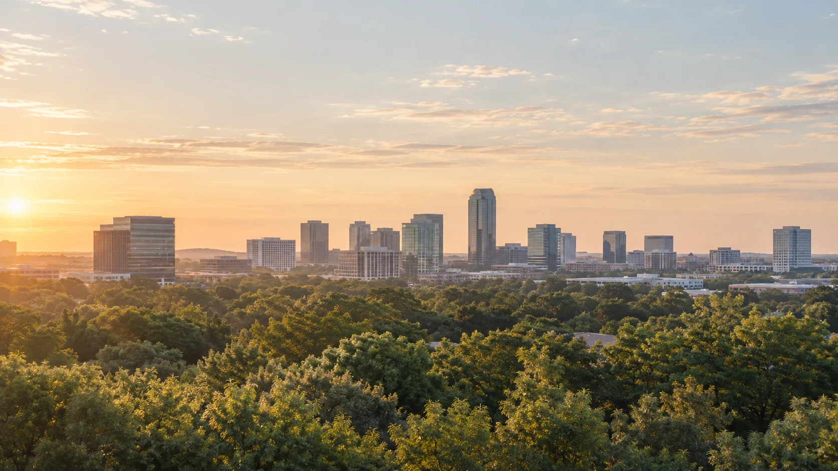 Conceptual view representing Plano, Texas
