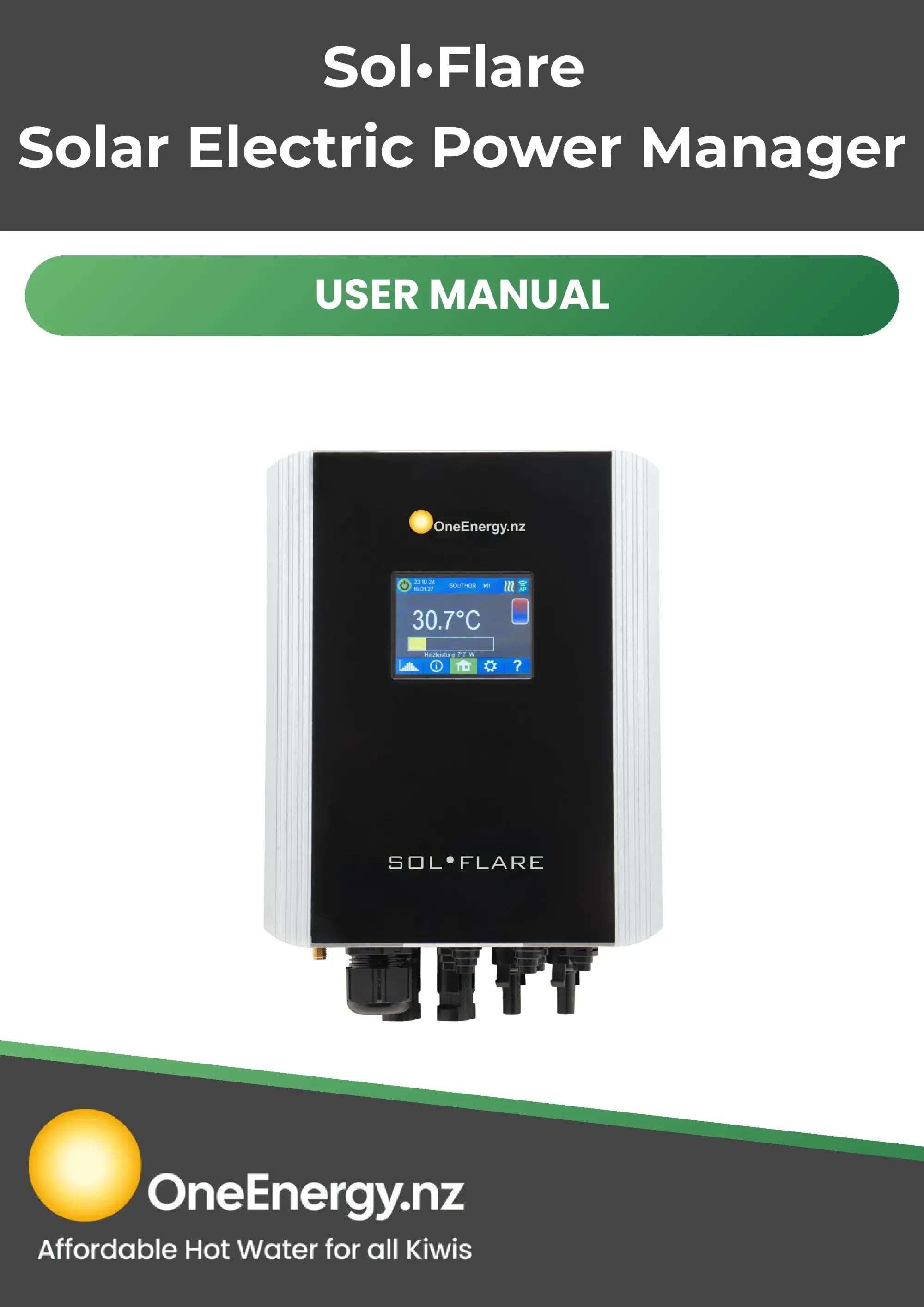 Sol•Flare User Manual