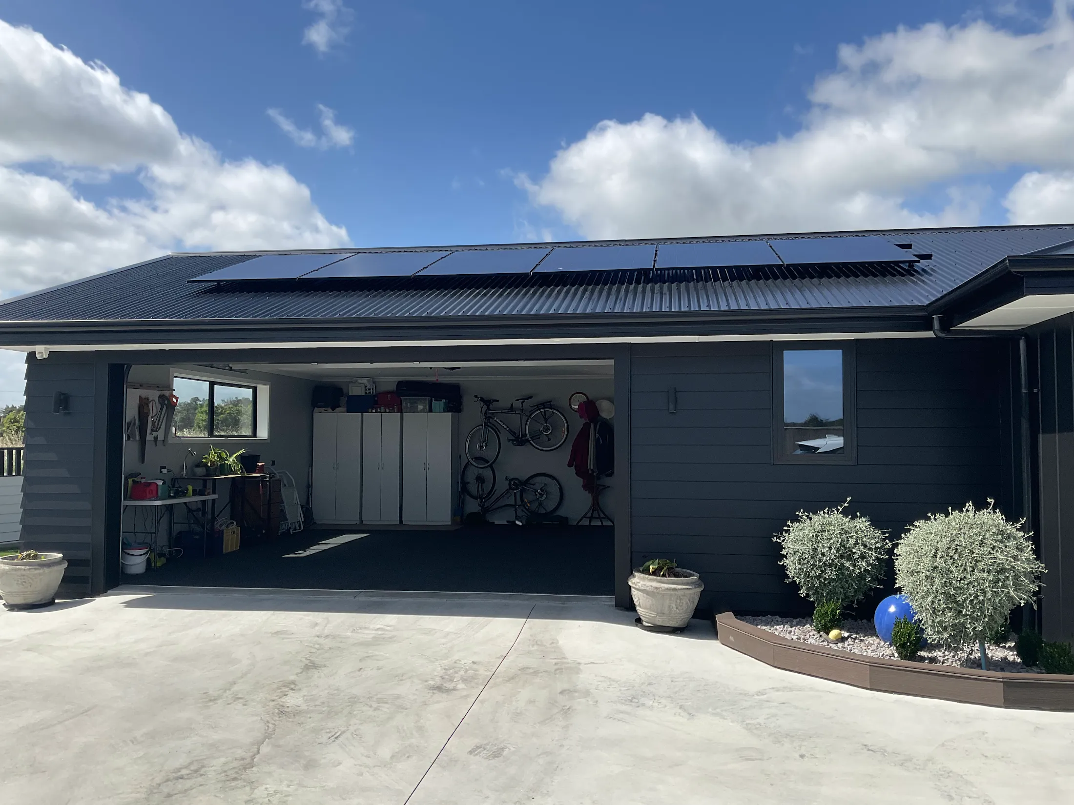 Solar water heating in Feilding, near Palmerston North