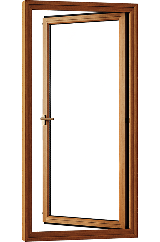 Wood casement system