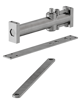 Wood door door closer