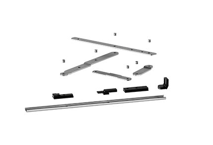 wood casement window’s friction stay hinge