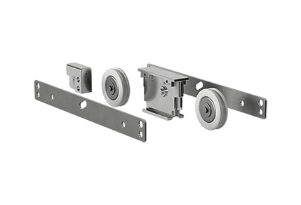 Wood lift and slide roller
