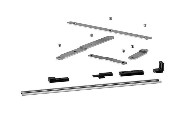 wood casement window’s friction stay hinge