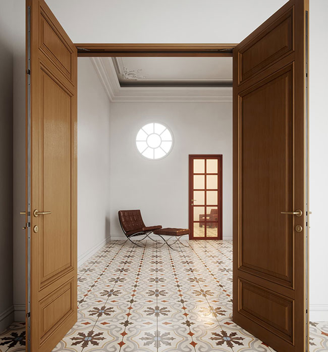 ArtDeco-Wood-Door-Residence