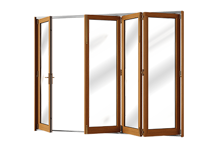 Wood slide and fold system
