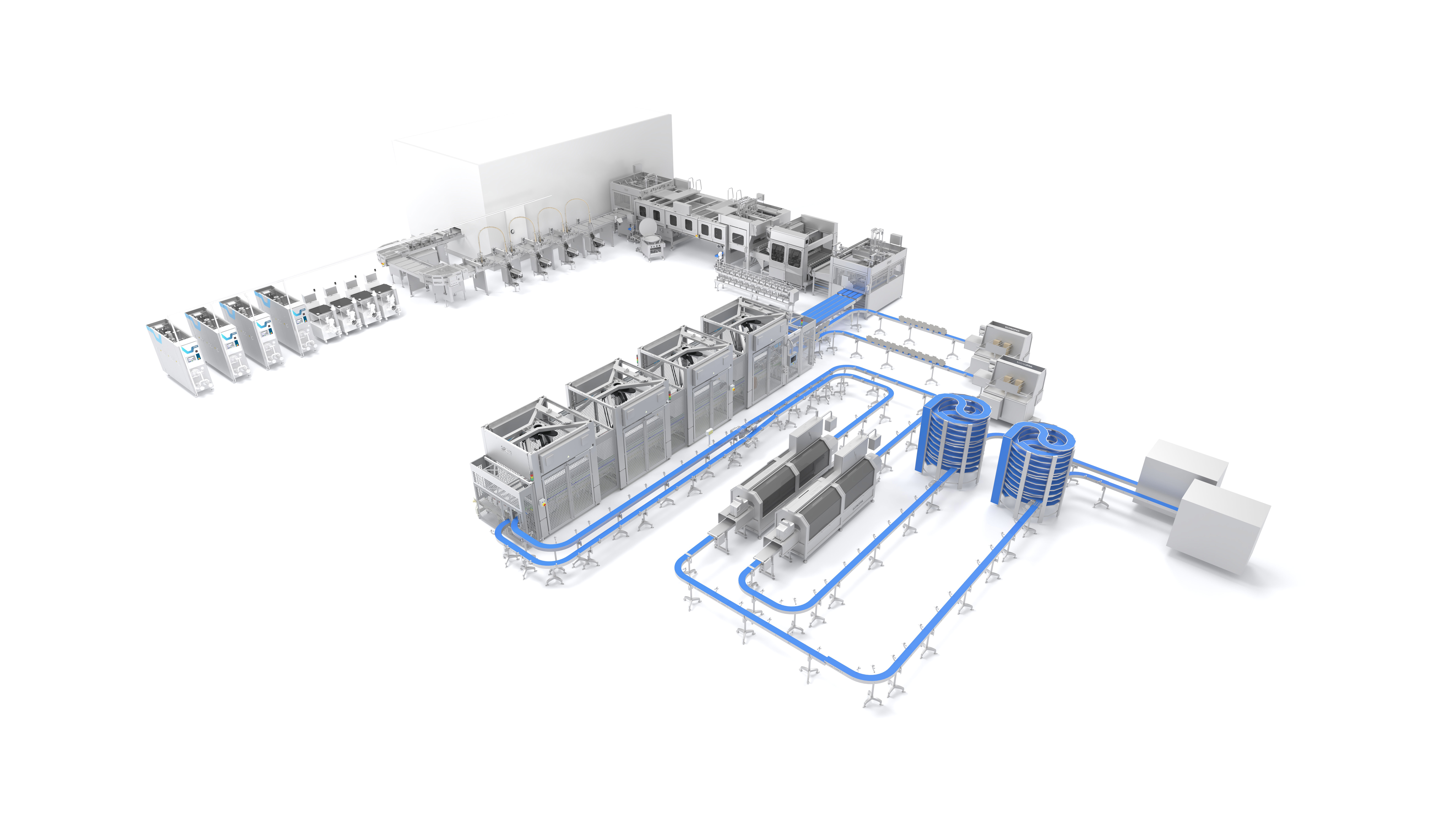 [background image] image of biotechnology process diagram (for a ai biotech company)