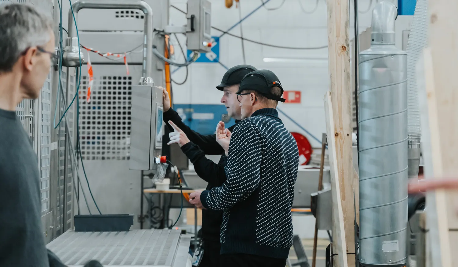 image of manufacturing process (for a space tech)