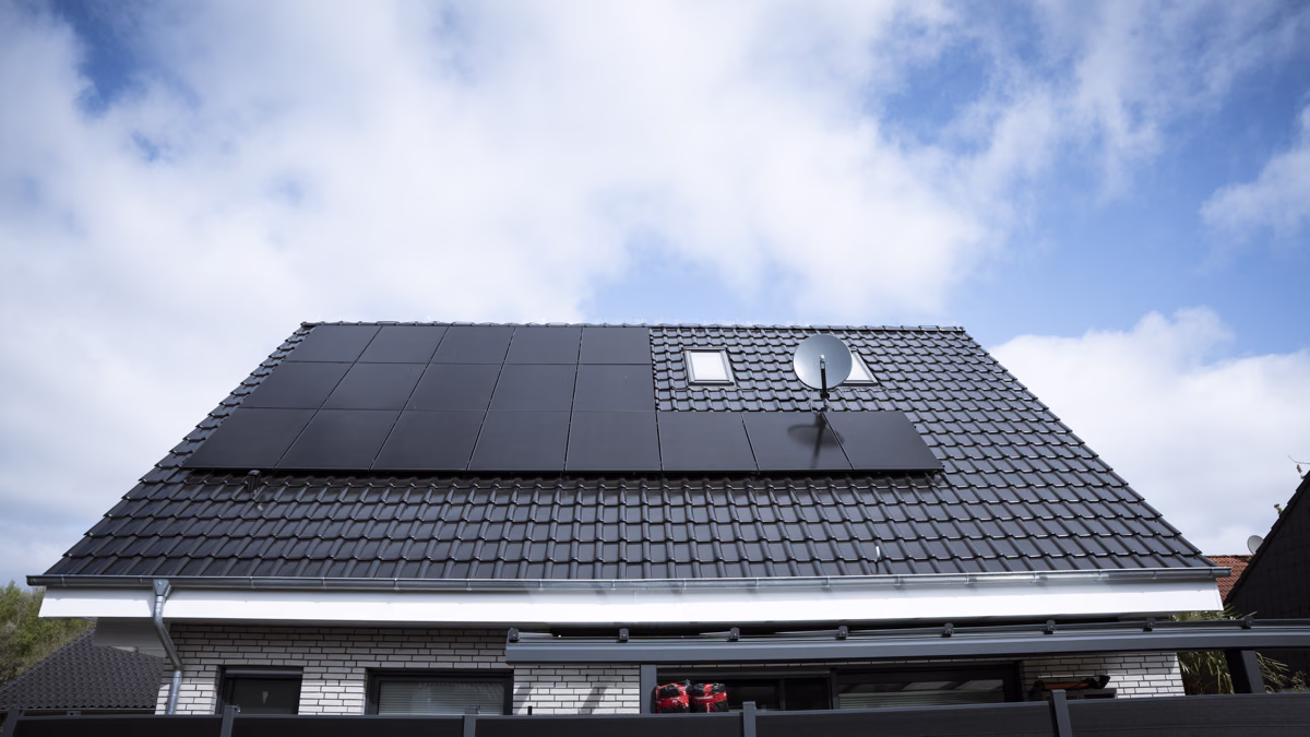 PV-Anlage in Oldenburg: 8,37 kWp auf Satteldach
