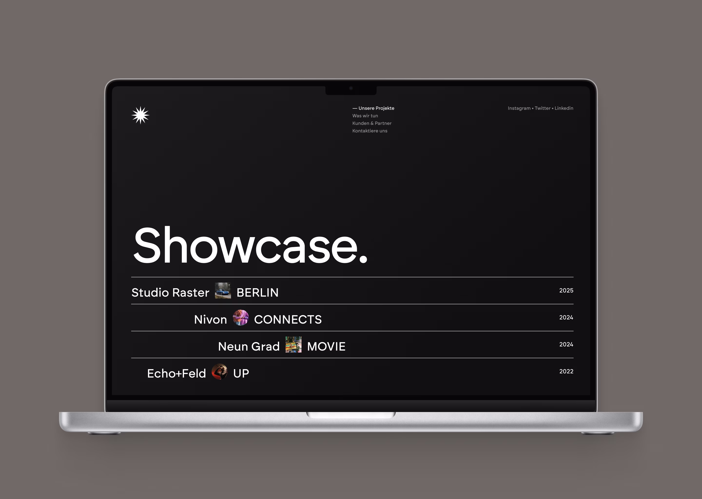 christian schäfer webdesign projekt mockup im laptop