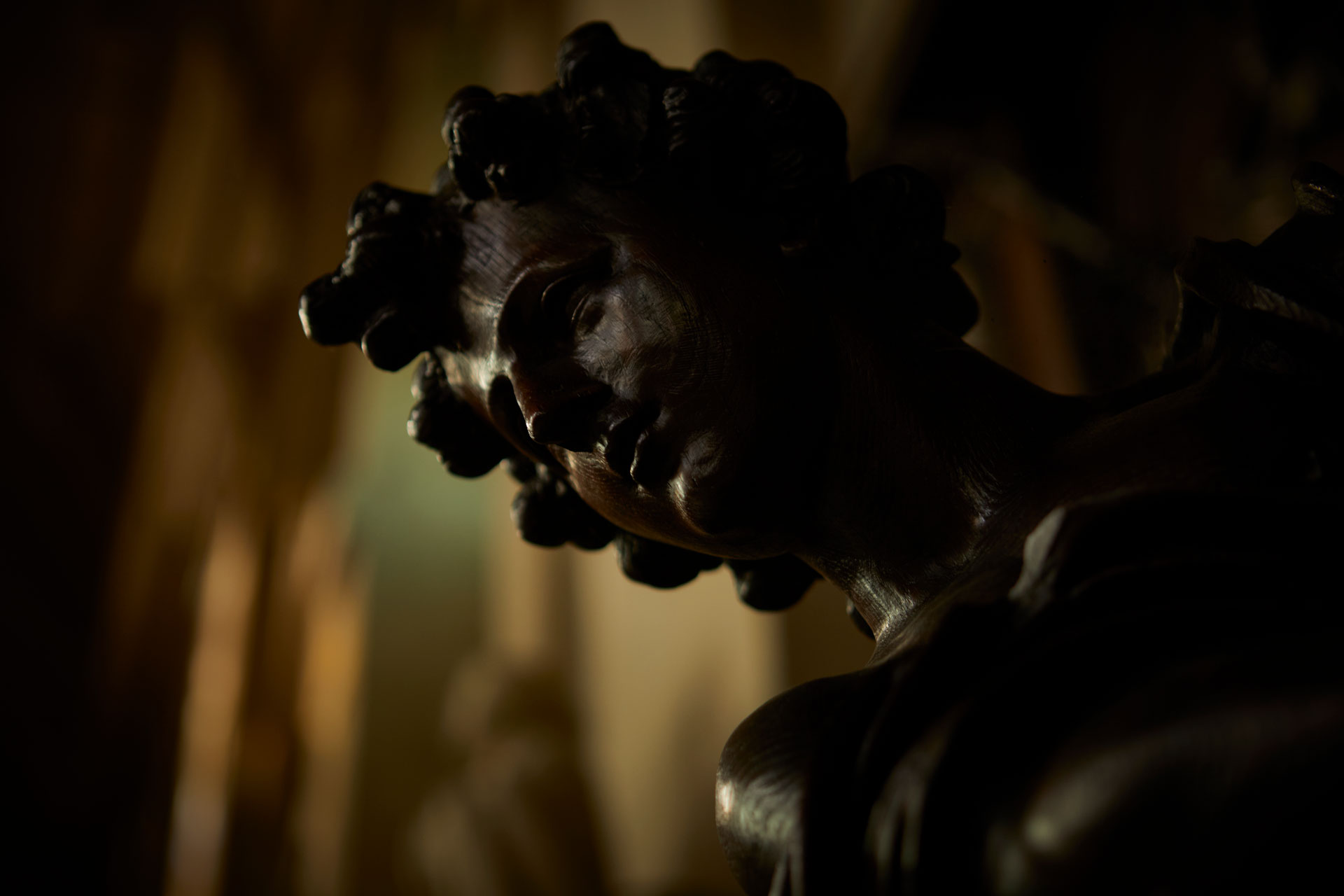 Vrienden van Sint-Barbara - Standbeeld