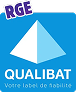 Logo de la certifications RGE Qualibat