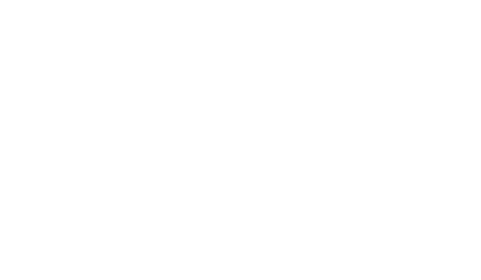 Forme abstraite blanche avec sections incurvées et inclinées sur fond transparent.