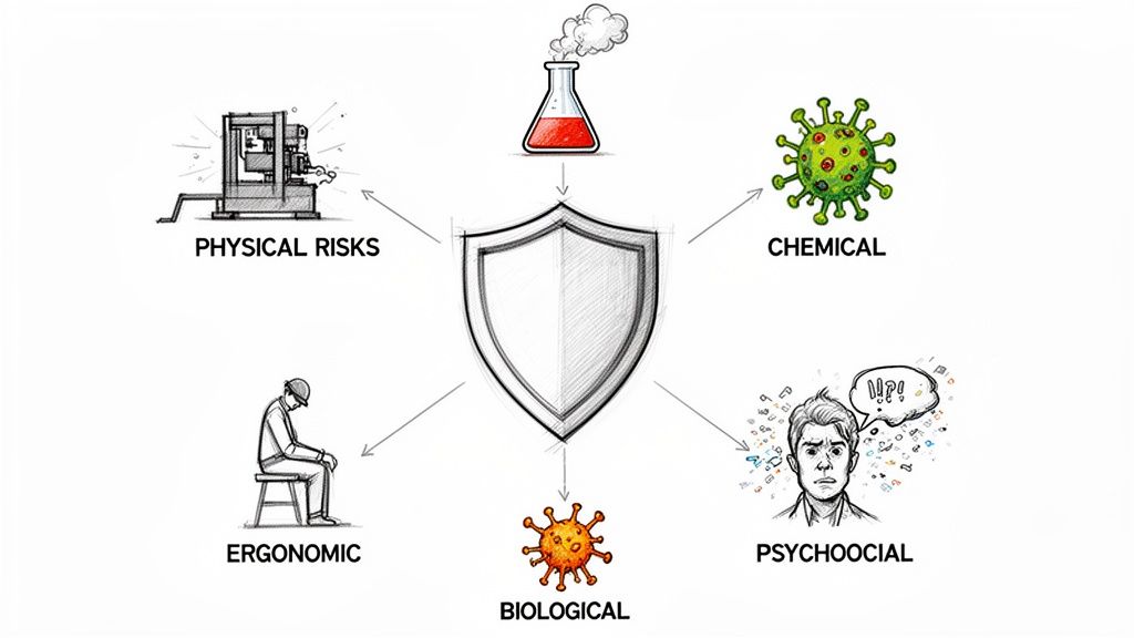 Työssä esiintyvät vaaratekijät ja niiden hallinta työpaikalla