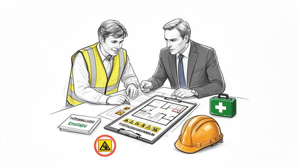 Työsuojeluviranomainen ja miten sen kanssa toimitaan