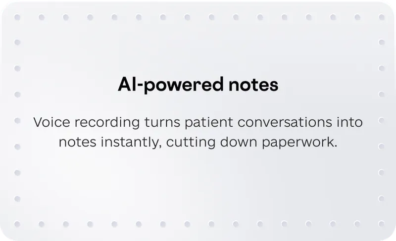 AI-powered notes